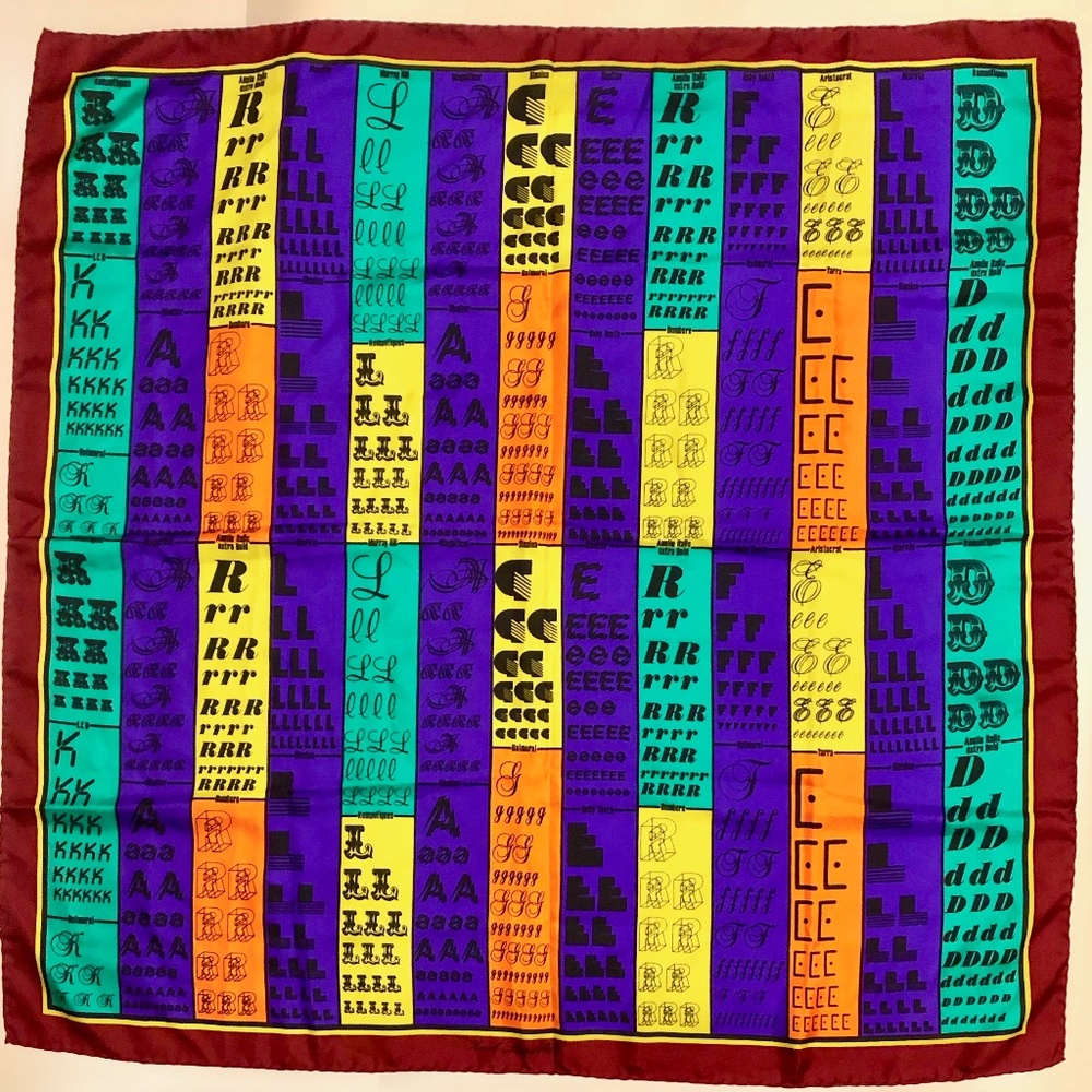 Karl Lagerfeld Silk Scarf